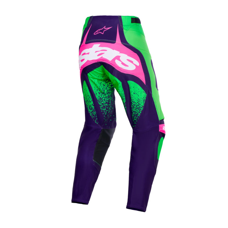 2026 TECHSTAR NOMUR PANTS DEEP-PURPLE GREEN FLURO-PINK