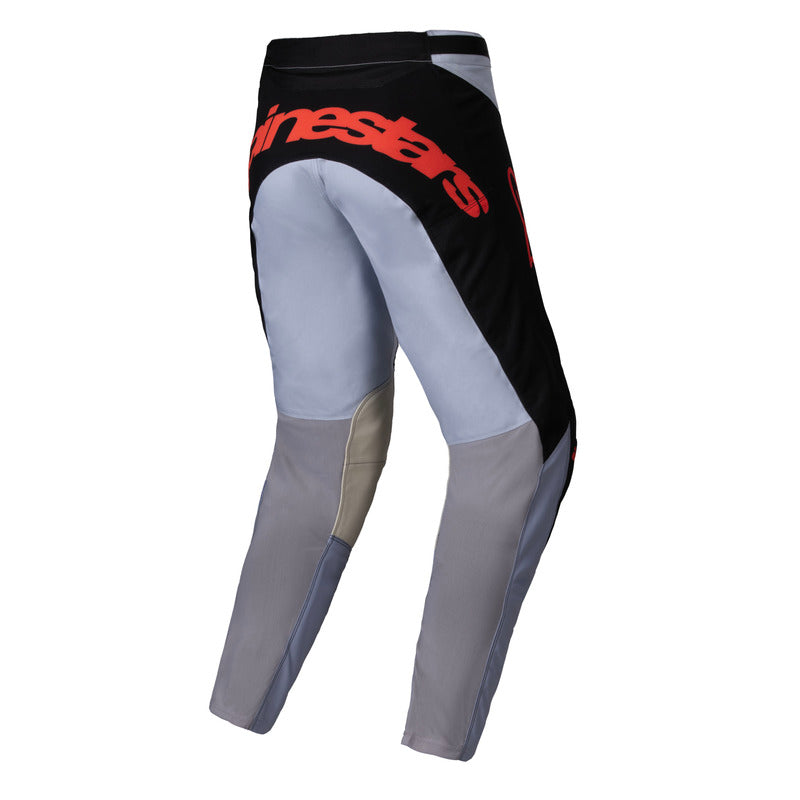 2025 RACER OCURI PANTS GRAY BLACK FLURO ORANGE
