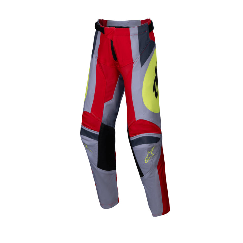 2025 YOUTH RACER MELT PANTS BRIGHT-RED GRAY
