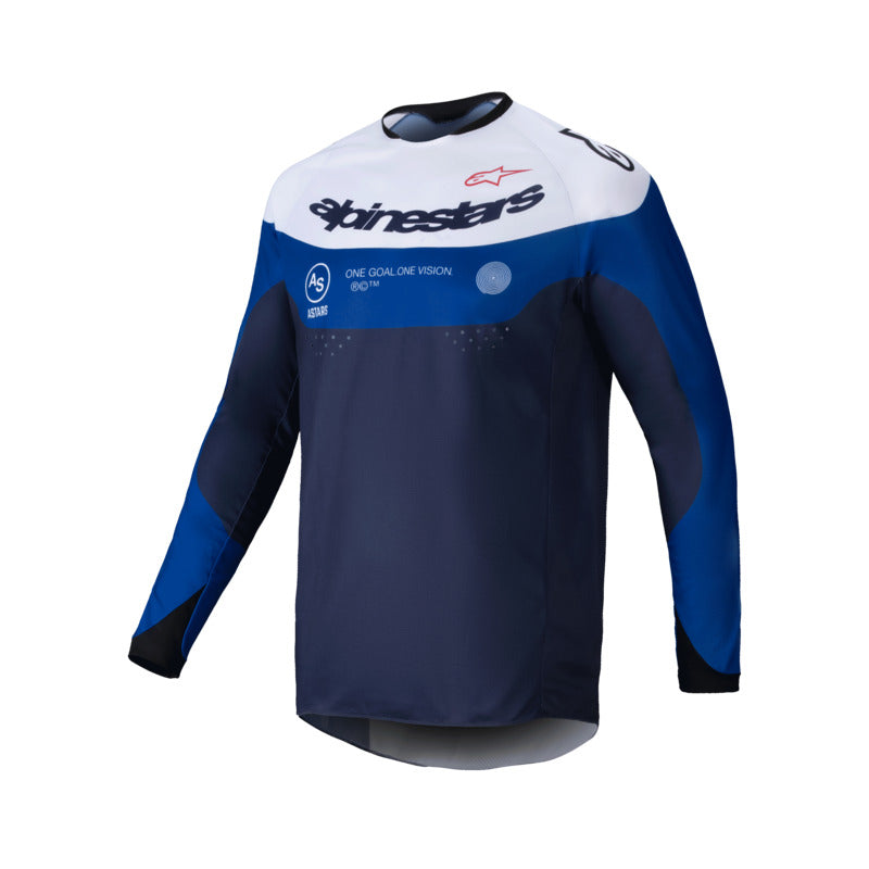 2025-2026 PRO-DURA JERSEY NAVY BRIGHT-BLUE WHITE (7174)