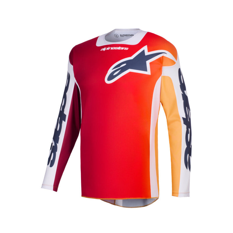 2026 RACER PORTL JERSEY RED LIGHT-GRAY DARK-GRAY