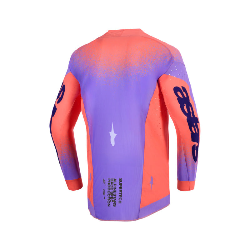 2026 SUPERTECH SCENZ JERSEY HOT-CORAL PURPLE