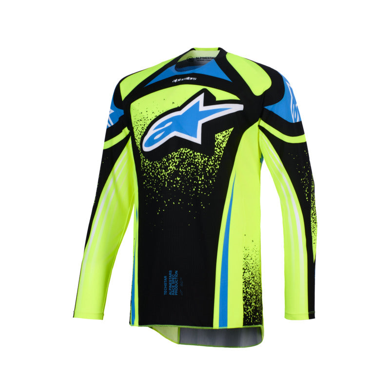 2026 TECHSTAR NOMUR JERSEY DARK-NAVY FLURO-YELLOW UCLA BLUE