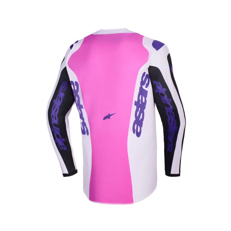 2026 FLUID GRID JERSEY BLACK LIGHT-GRAY PURPLE