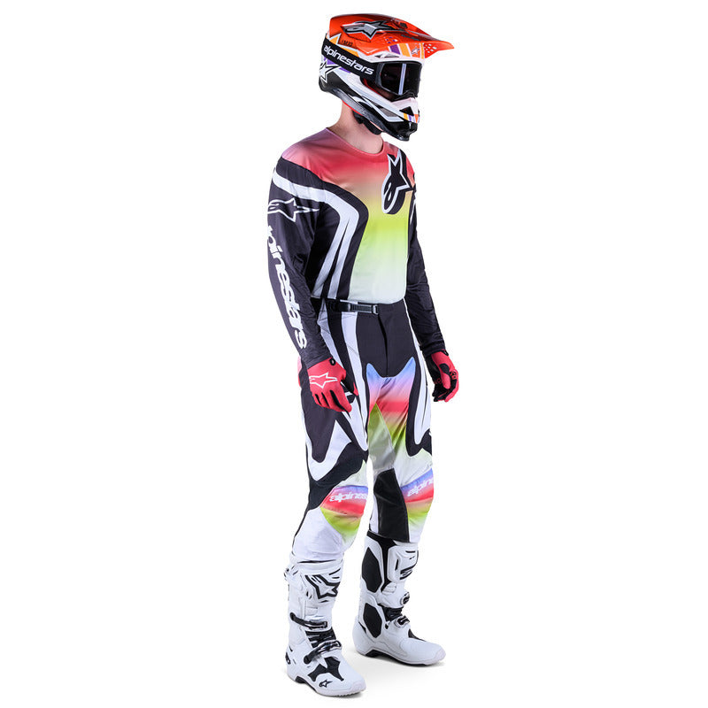 2023 RACER SEMI JERSEY BLACK MULTICOLOR
