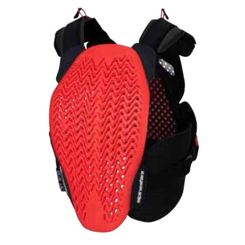 A4 PLASMA CHEST PROTECTOR BLACK RED WHITE