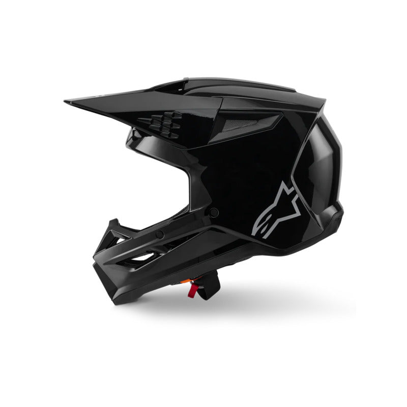 SM3 SOLID HELMET ECE 22.06 BLACK GLOSSY (1180)