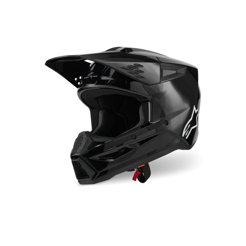 SM3 SOLID HELMET ECE 22.06 BLACK GLOSSY (1180)