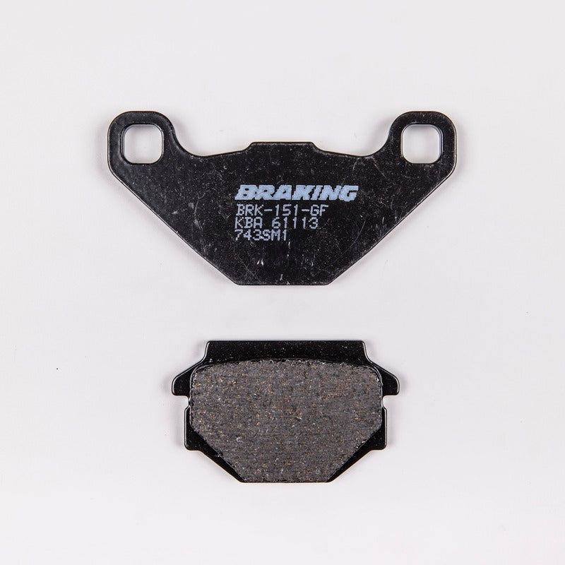 BRAKING PADS - 743 | SM1 SEMI METALLIC