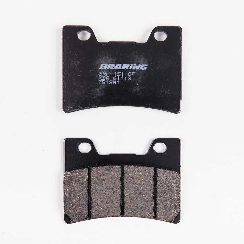 BRAKING PADS - 751 | SM1 SEMI METALLIC