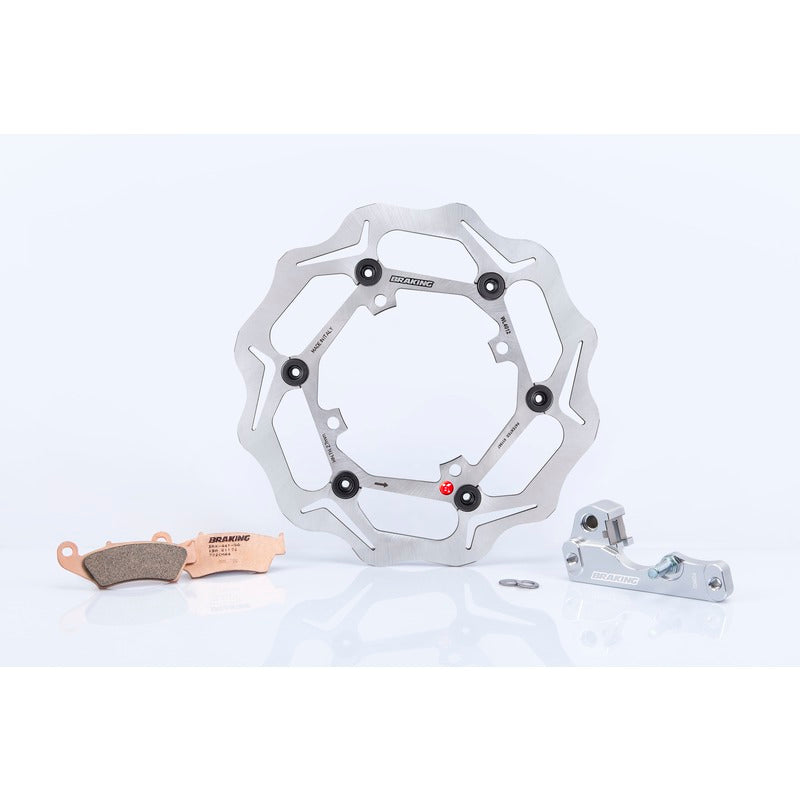 BRAKING OKI O'SIZE DISC KIT + PADS | W-FLO 270mm