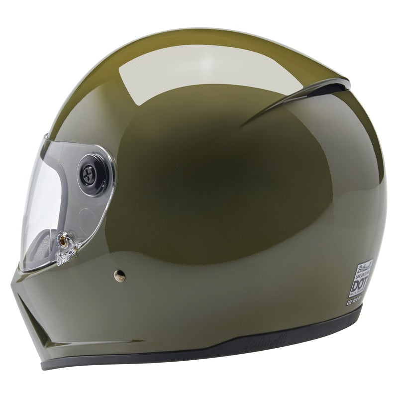 LANE SPLITTER HELMET ECE 22.06 GLOSS OLIVE GREEN
