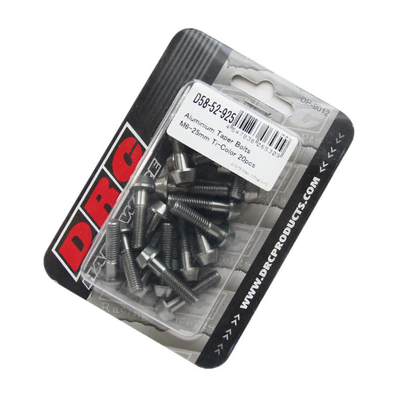 DRC BOLT TAPER M6x25mm 20 PACK $#$