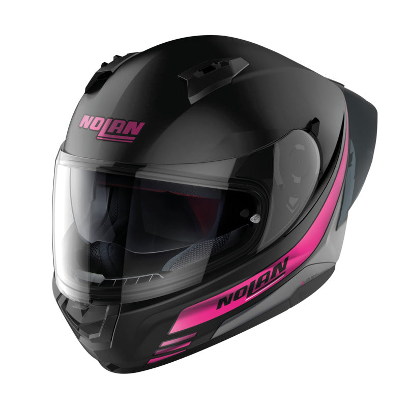 N60-6 SPORT FULL FACE OUTSET | FLAT BLACK-PINK