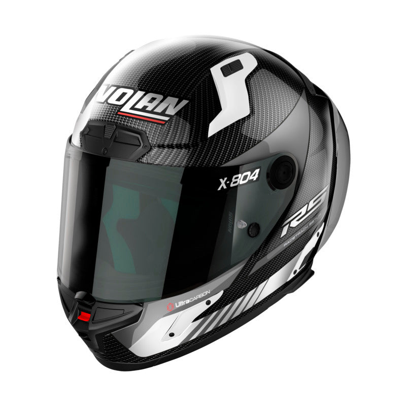 X-804 RS FULL FACE HOT LAP | CARBON-WHITE