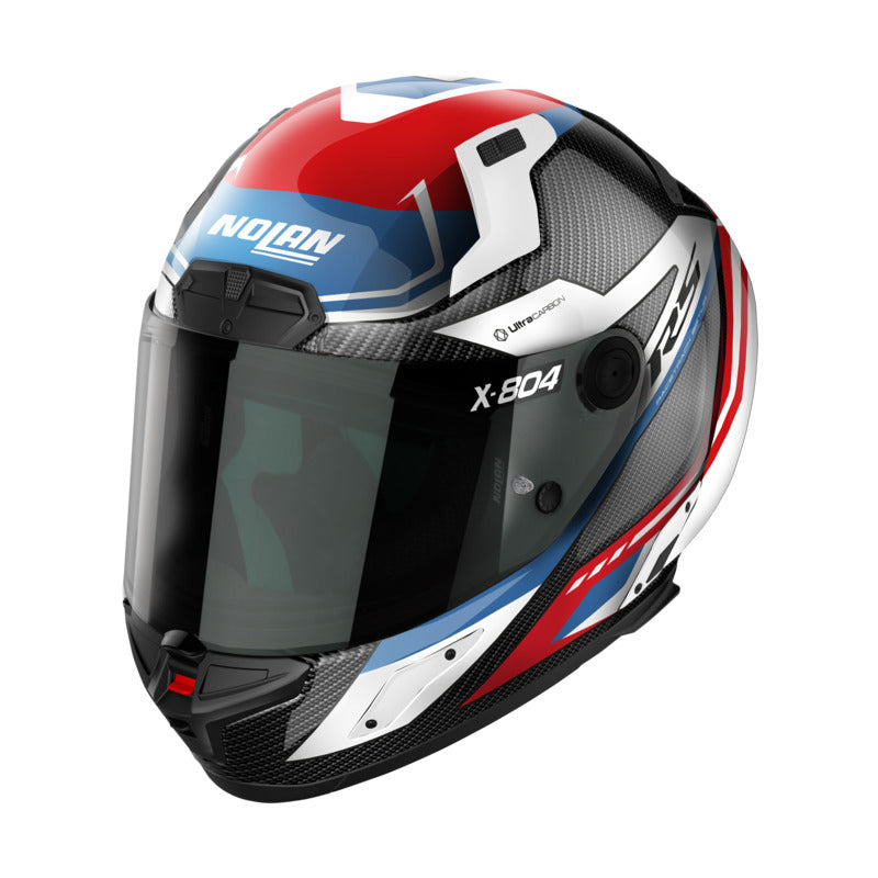X-804 RS FULL FACE MAVEN | CARBON-RED-WHITE-BLUE