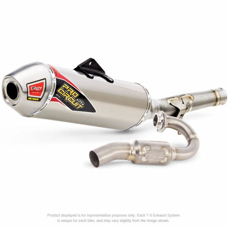 WR450F 12-15 T5 S/L RACE SYST | -Fixed S/less End Cap