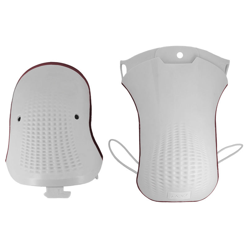 KX 3.0 CE2 IMPACT GUARD SET (LT) | WHITE XS/SM LEFT