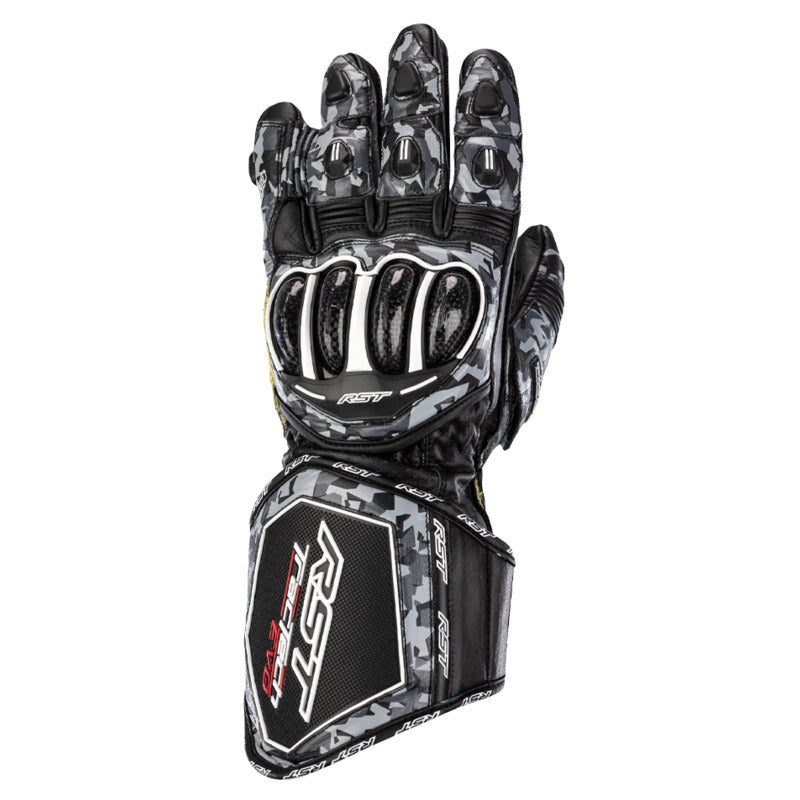 TRACTECH EVO-4 CE RACE GLOVE | BLACK CAMO / XL