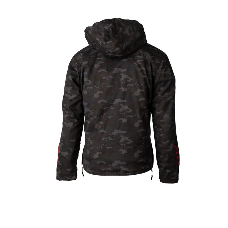 LOADOUT 1/4 ZIP CE KEVLAR HOODY NAVY CAMO