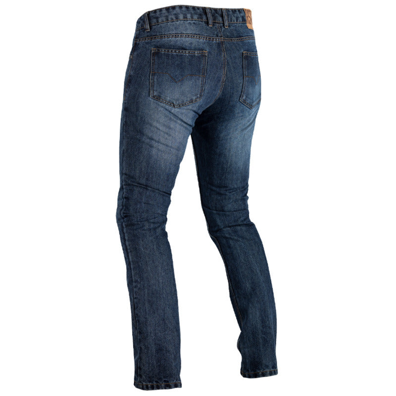 SINGLE LAYER SHORT LEG CE KEVLAR JEANS BLUE