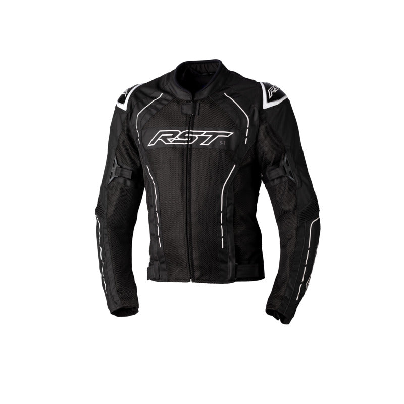 S-1 VENTED TEXTILE JACKET BLACK-RED
