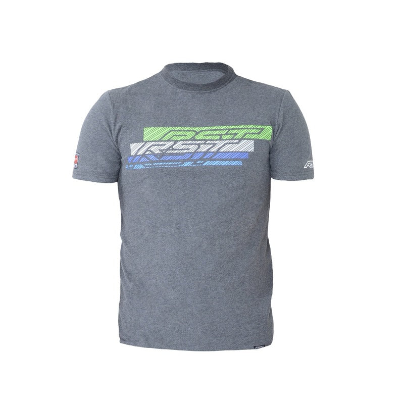 RST SPEED LINES TEE GUN/GREEN