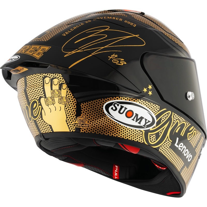 SUK6SX0009 S1-XR E06 HELMET | PECCO 23 WORLD CHAMPIONSHIP GOLD LE