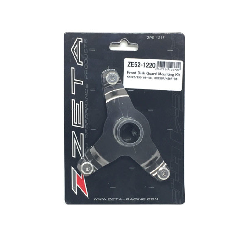 ZETA FRONT DISC GUARD MOUNT KIT | KX125/250/250F'06-, KX450F'06-18 $#$