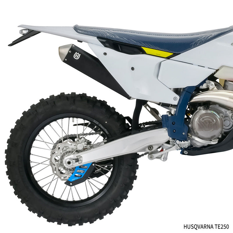 ZETA REAR DISC GUARD ALLOY + POLY BUMPER | GG '21-, HQV '14-, KTM '23-, STARK | H-BLUE