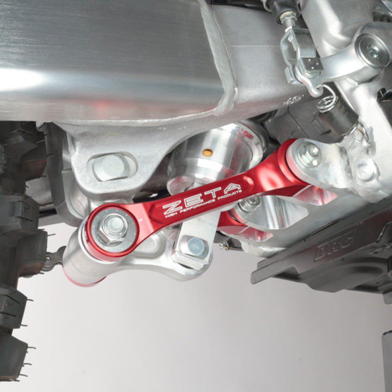 ZETA LINKAGE LOWERING RSL ADJUST | CRF250R '18-21, CRF450R '17-20, CRF450L '19- | RED