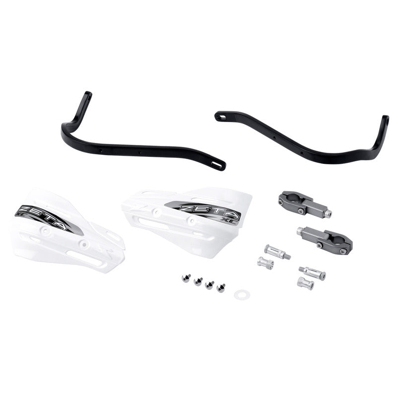 ZETA HANDGUARDS FULL + SHIELDS | ARMOUR XC KIT - STD BARS | BLACK