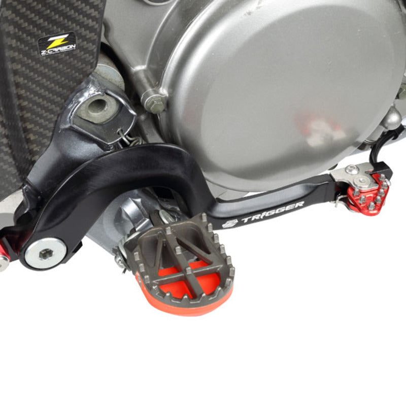 ZETA BRAKE PEDAL - TRIGGER | DRZ400/SM | RED
