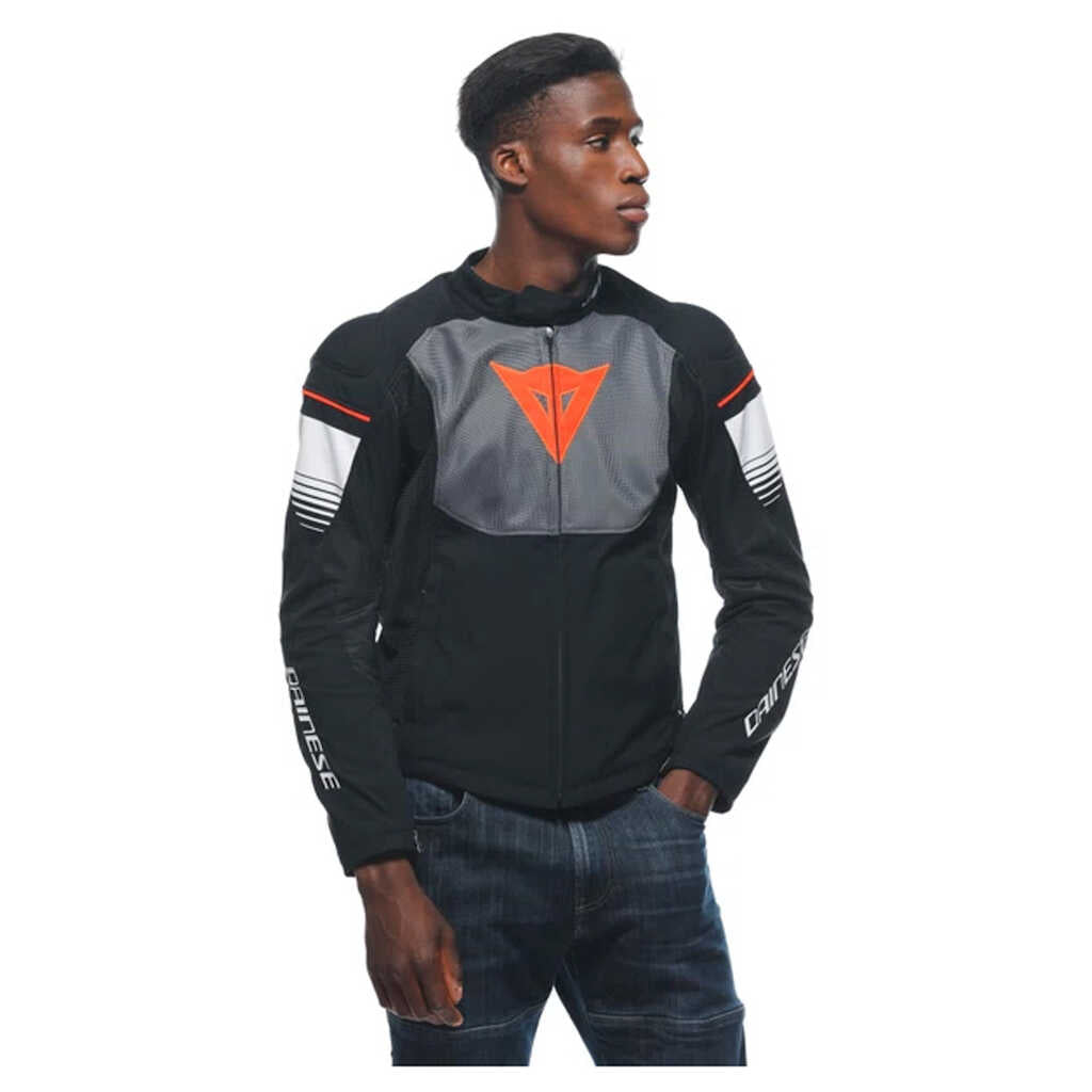Dainese Air Fast Tex Jacket - BLK/GRY/WHT