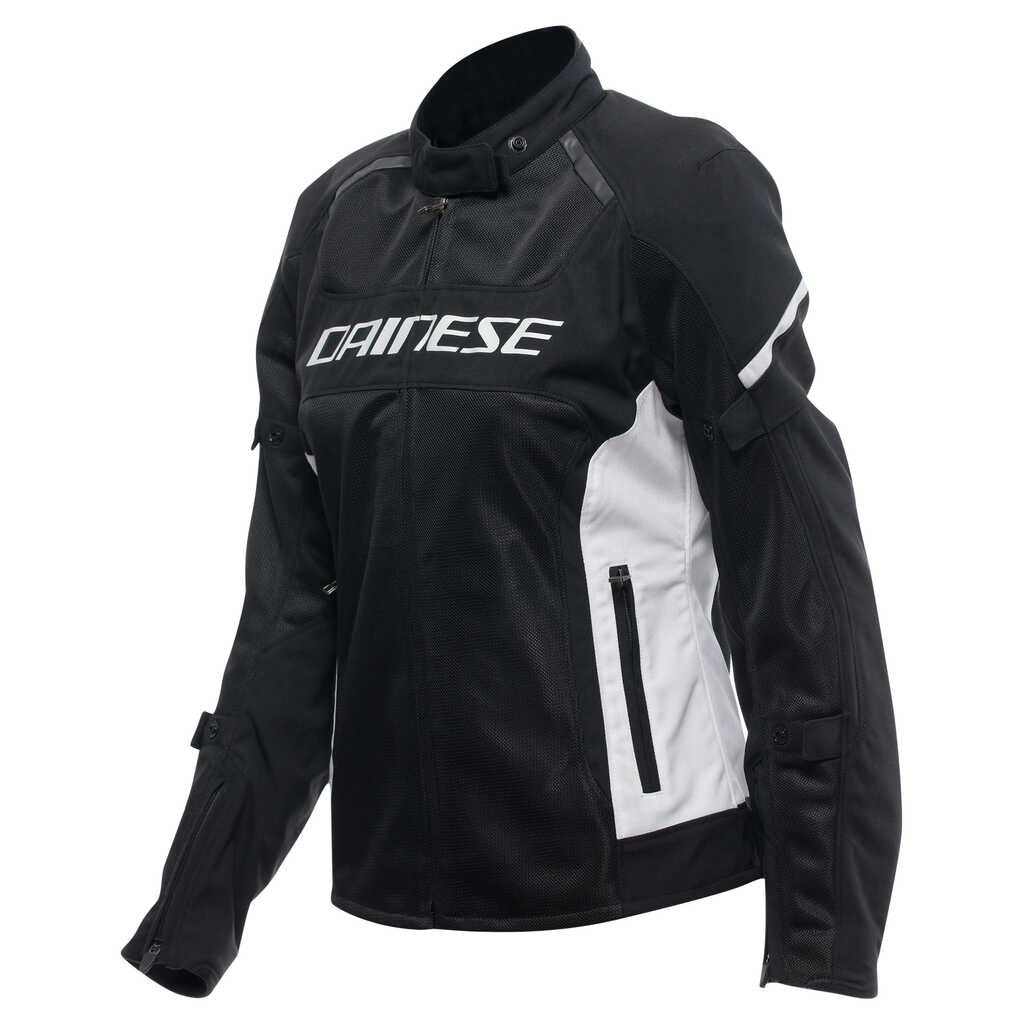 Dainese Air Frame 3 Textile Jacket - Ladies - BLK/WHT/WHT