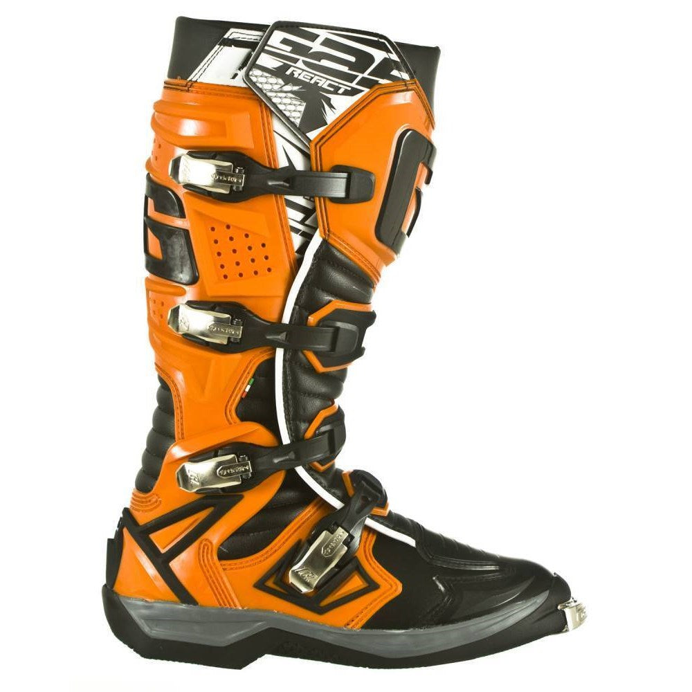 GAERNE G-REACT BOOTS BLACK/ORANGE 47 (12)