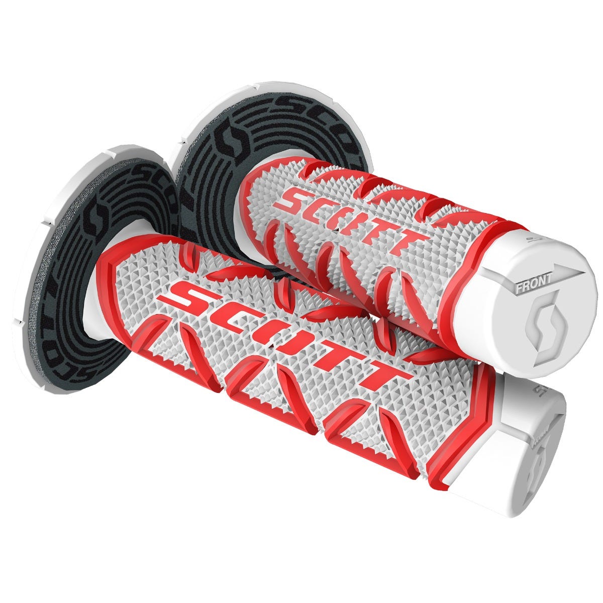 SCOTT DIAMOND GRIP RED/WHITE