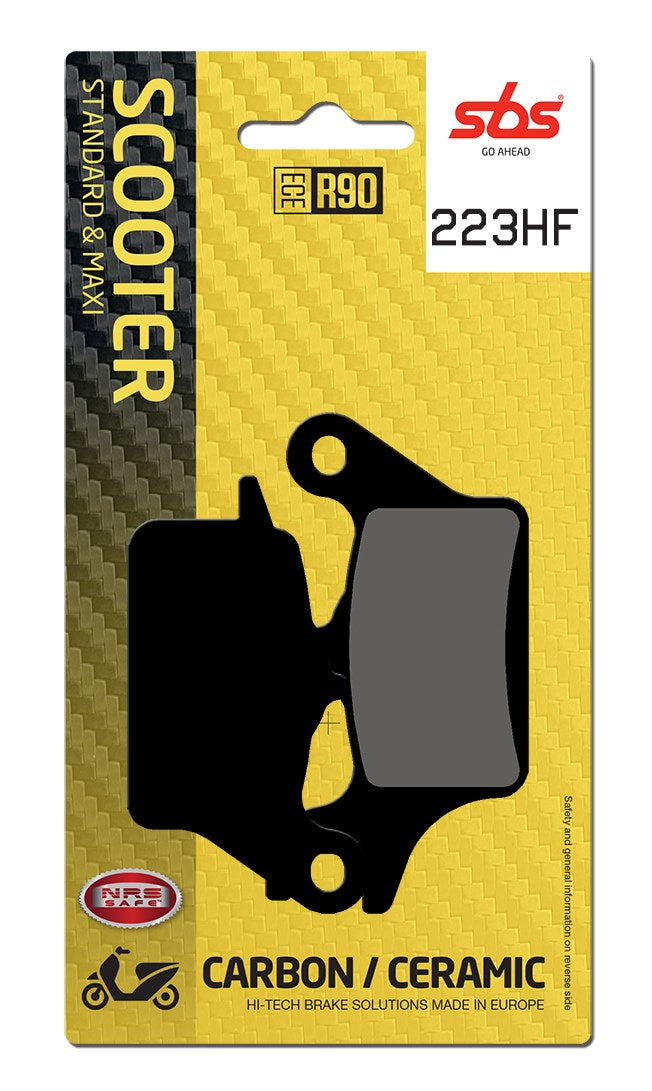 SBS FRICTION - Ceramic Front Scooter Brake Pads - 223HF-