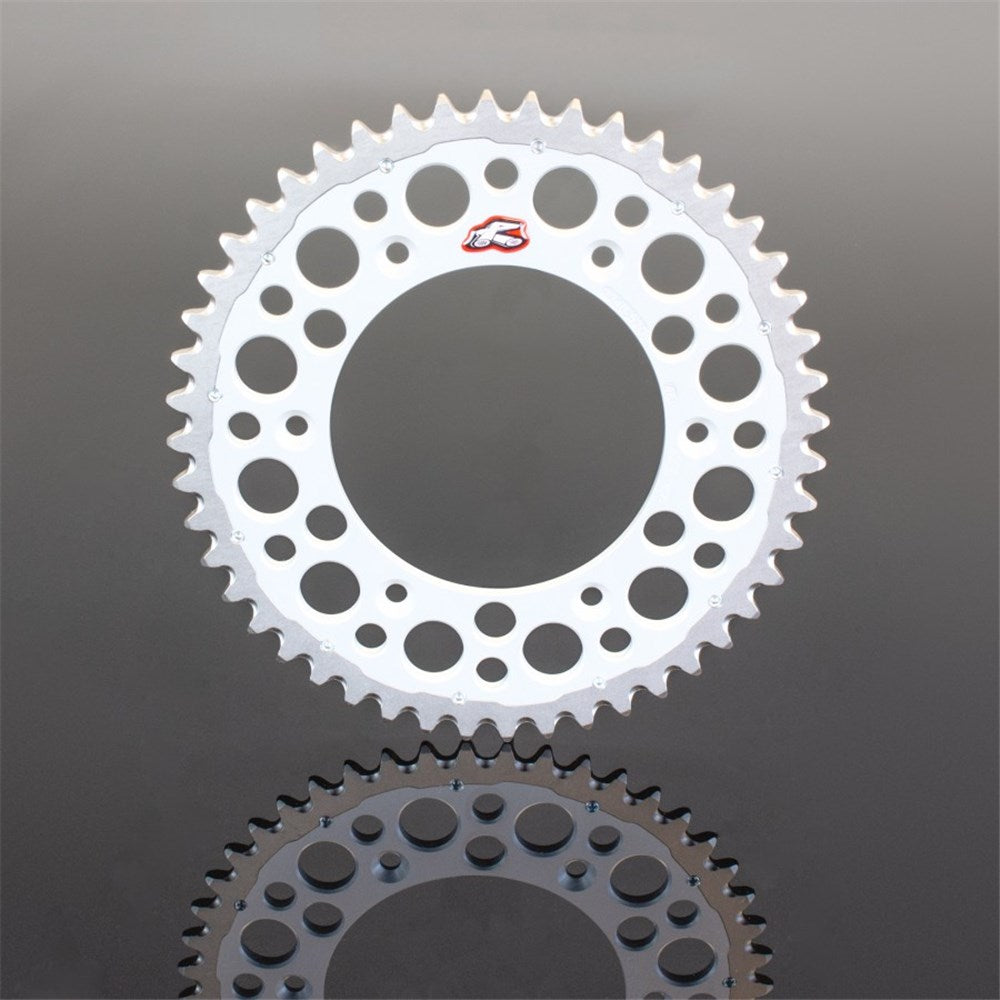 RENTHAL TWINRING REAR SPROCKET SIL 48T (2240-520-48GPSI)