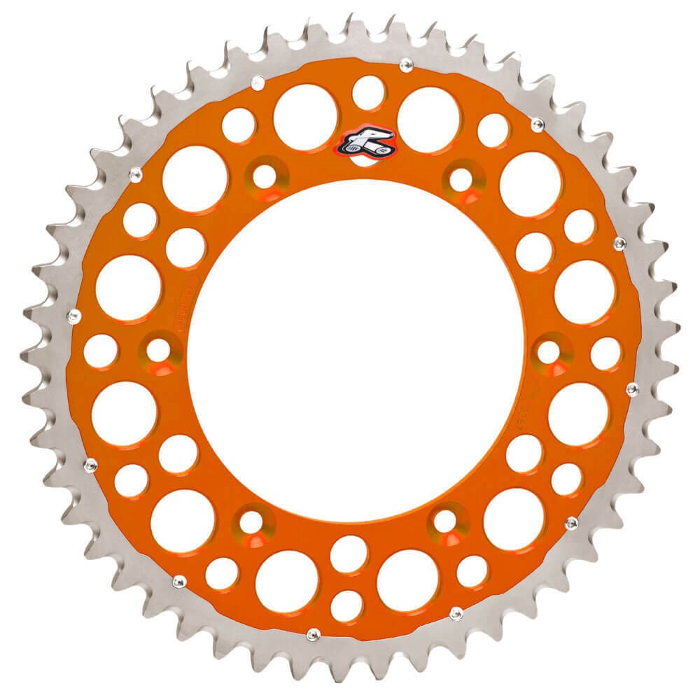 RENTHAL TWINRING REAR SPROCKET ORG 52T (2240-520-52GPOR)