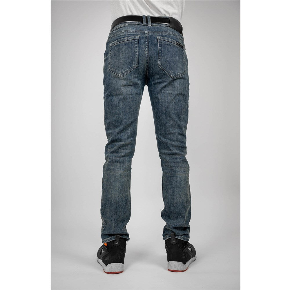 BULL-IT 24 MENS AJAX STRAIGHT (AA) REGULAR - STEEL BLU (30)