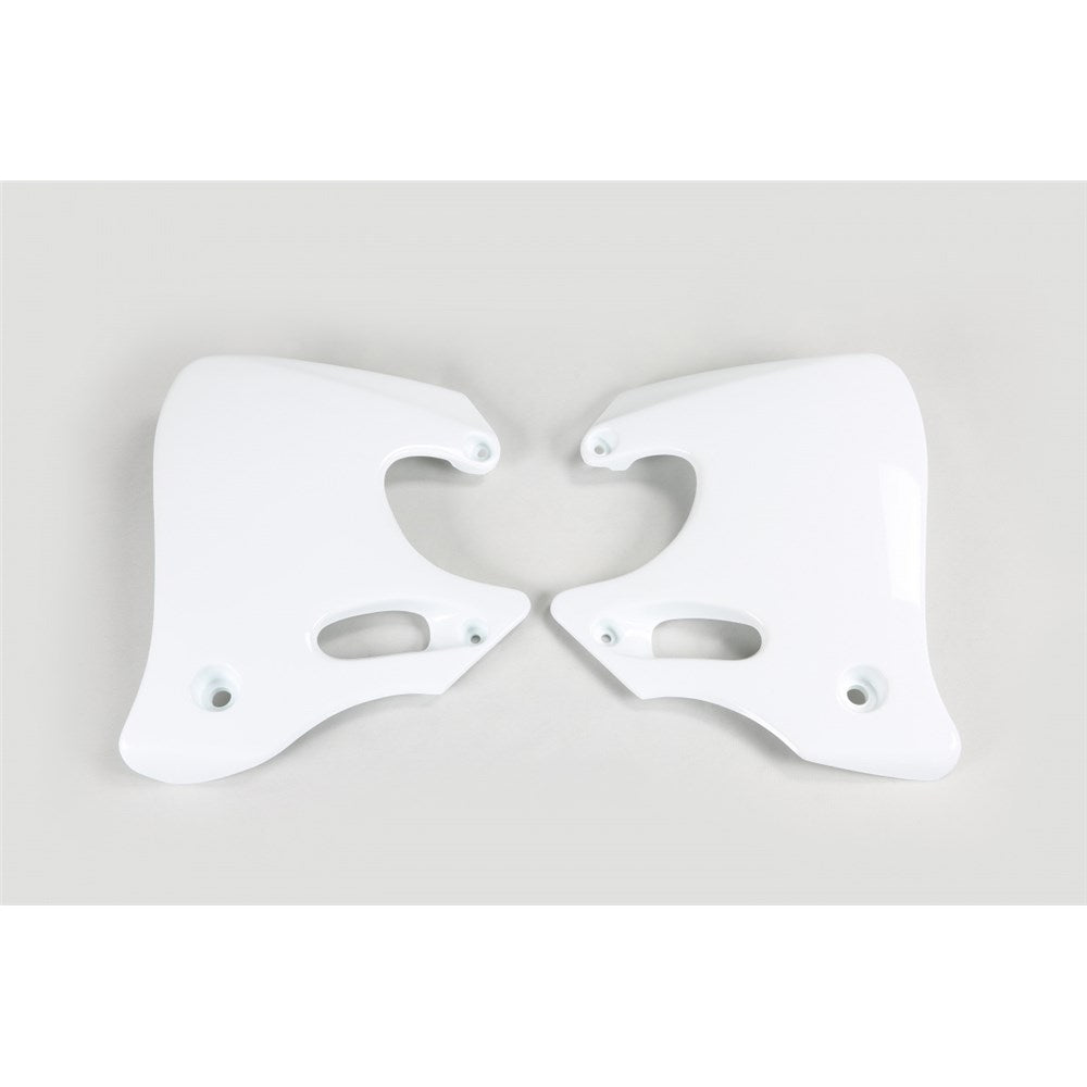 /UFO HONDA RADITOR COVERS CR125 93-94 CR250 92-94 WHT