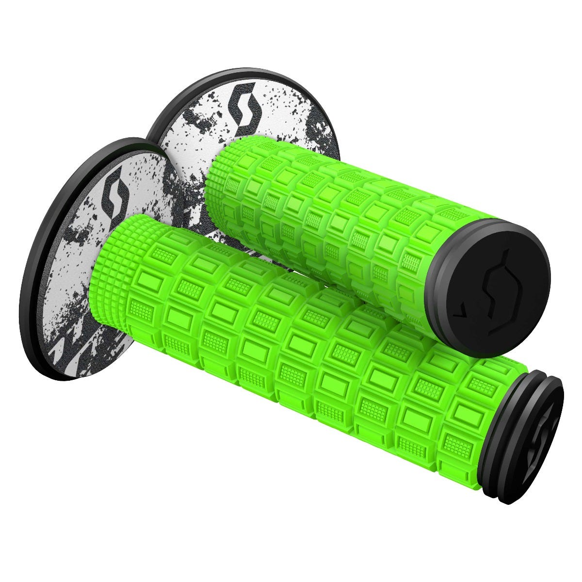 Grip US Mellow + Donut neon green/black one size