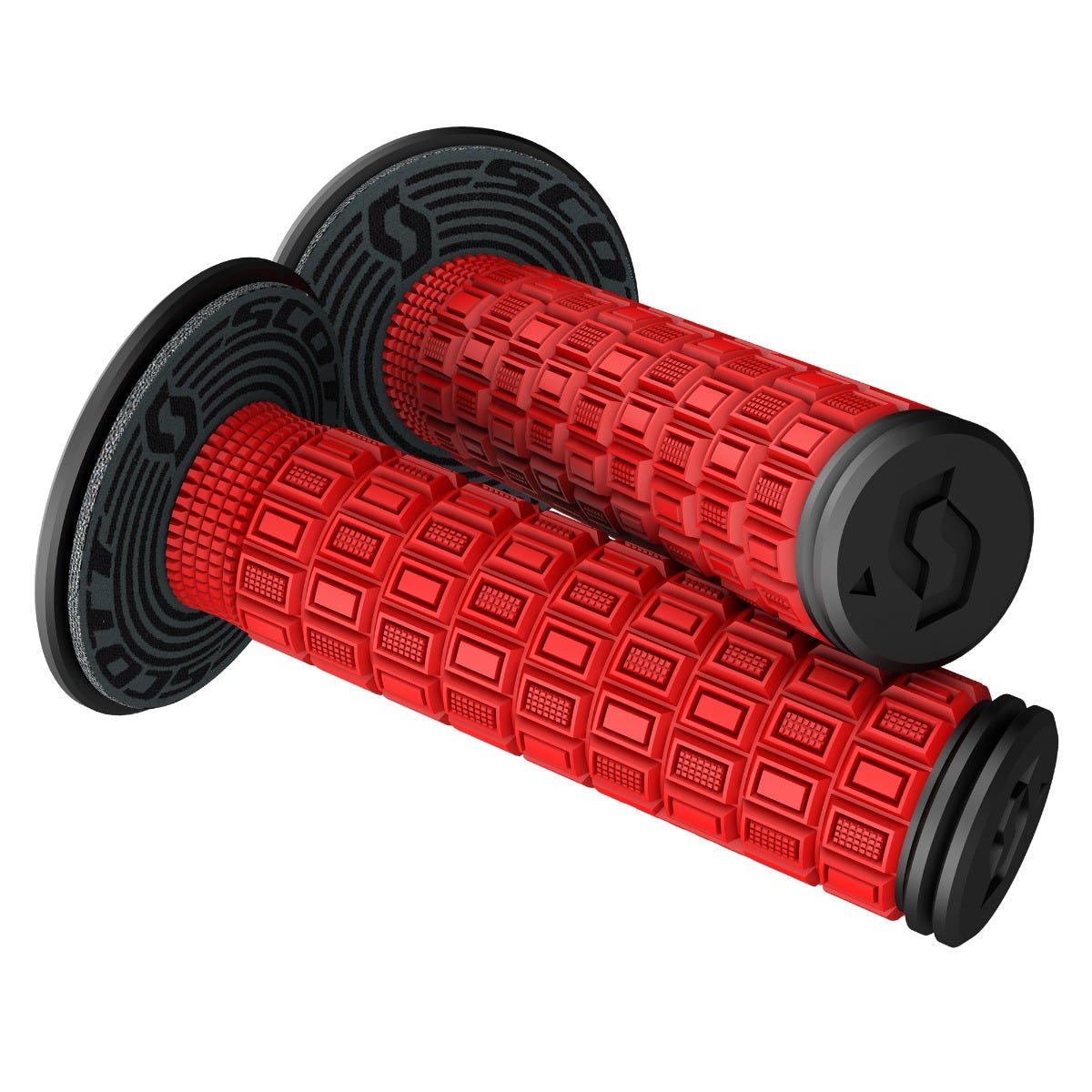 Grip US Mellow + Donut neon red/black one size