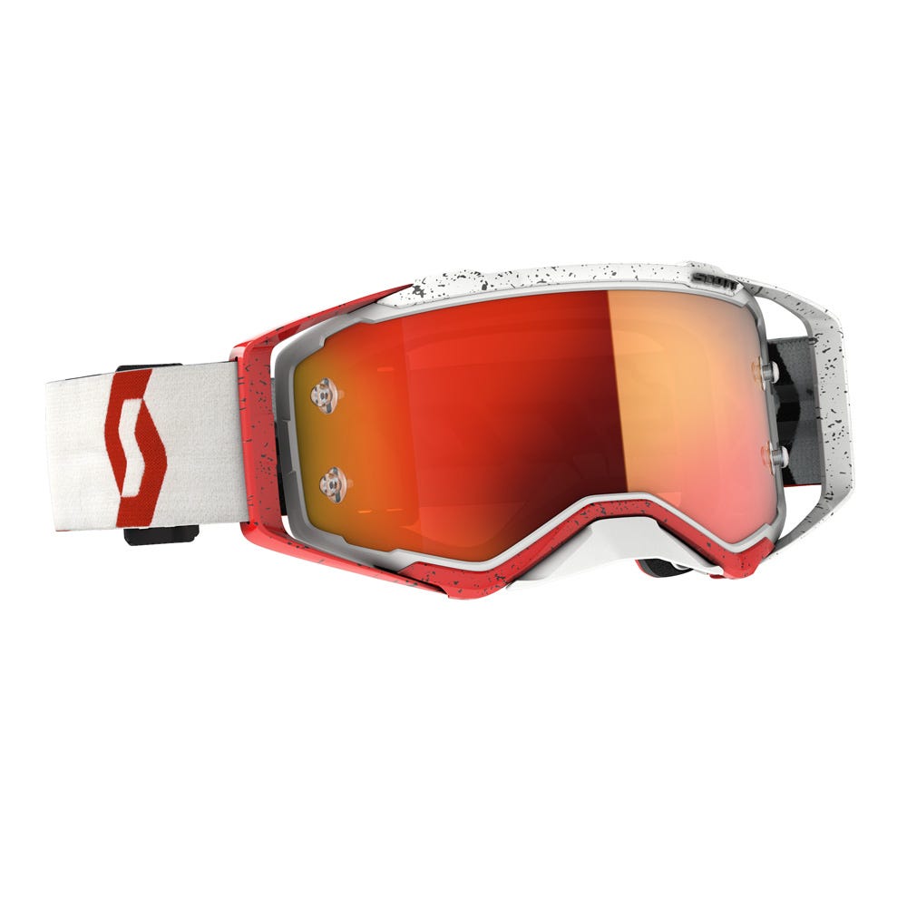 SCOTT Prospect Goggle - red/white | orange chrome lens