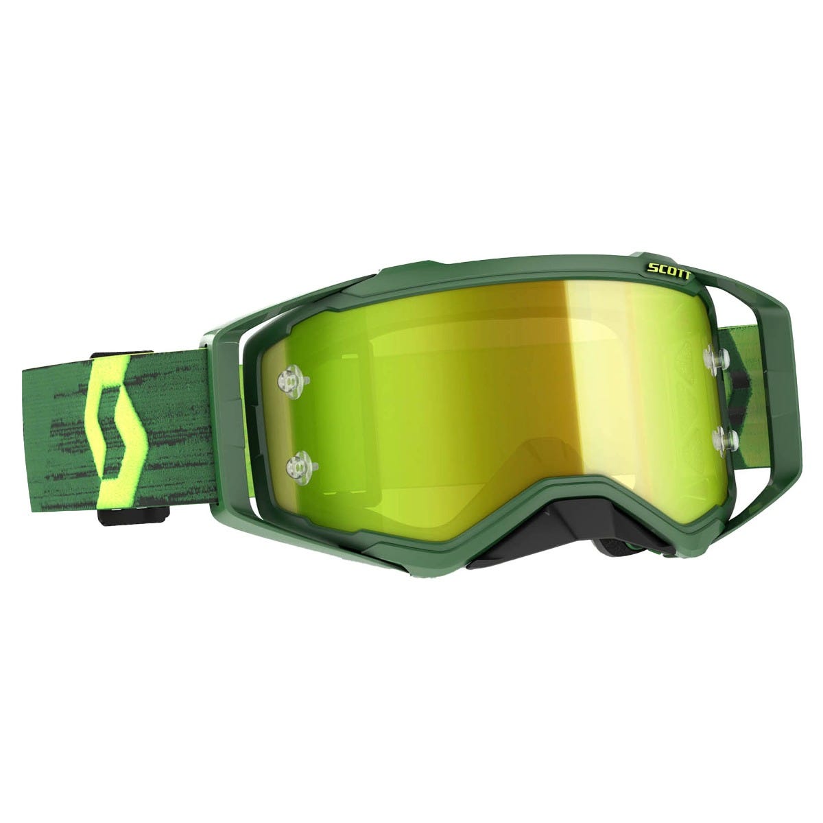 Scott Prospect Goggle green/yellow yel chro wks