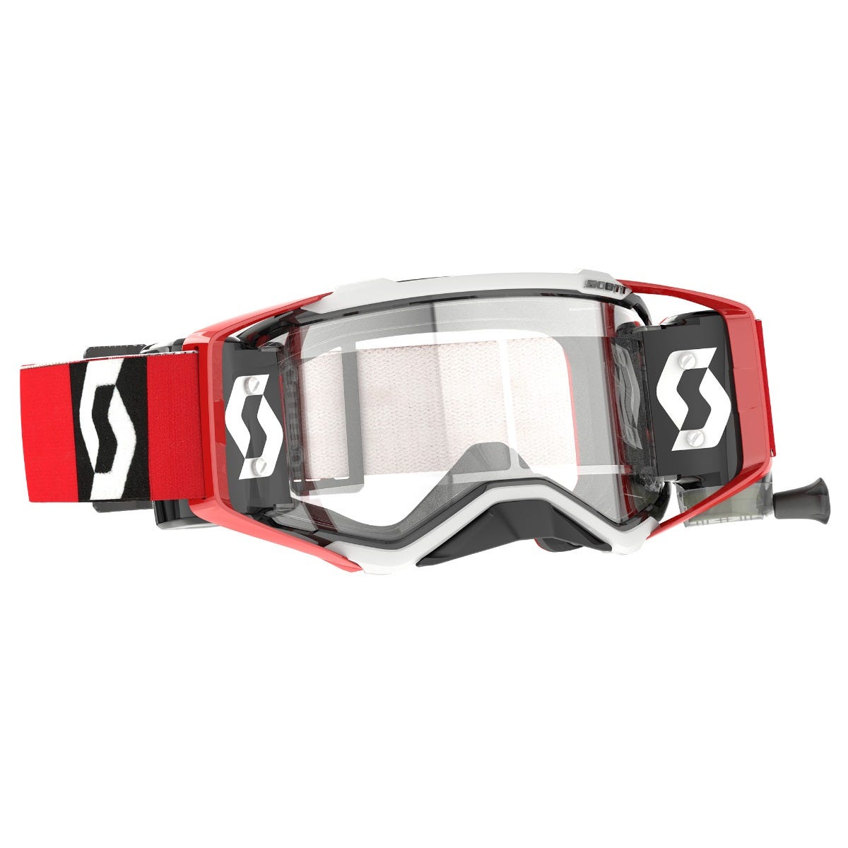 Goggle Prospect WFS red/black clear works