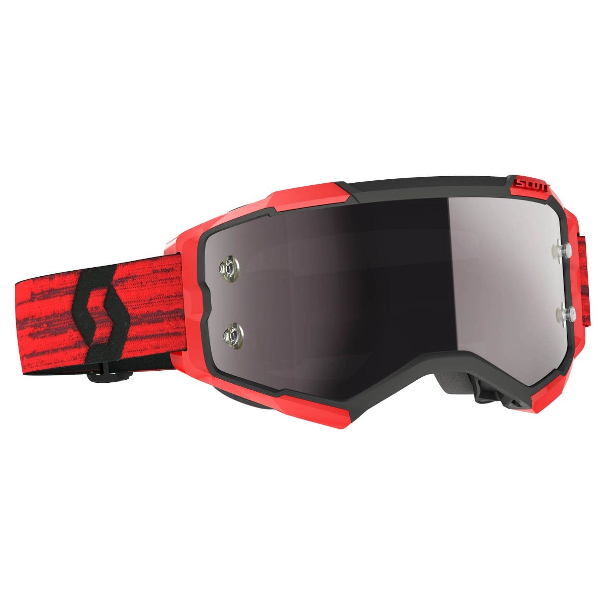 SCOTT Fury Goggle - dark red | silver chrome lens