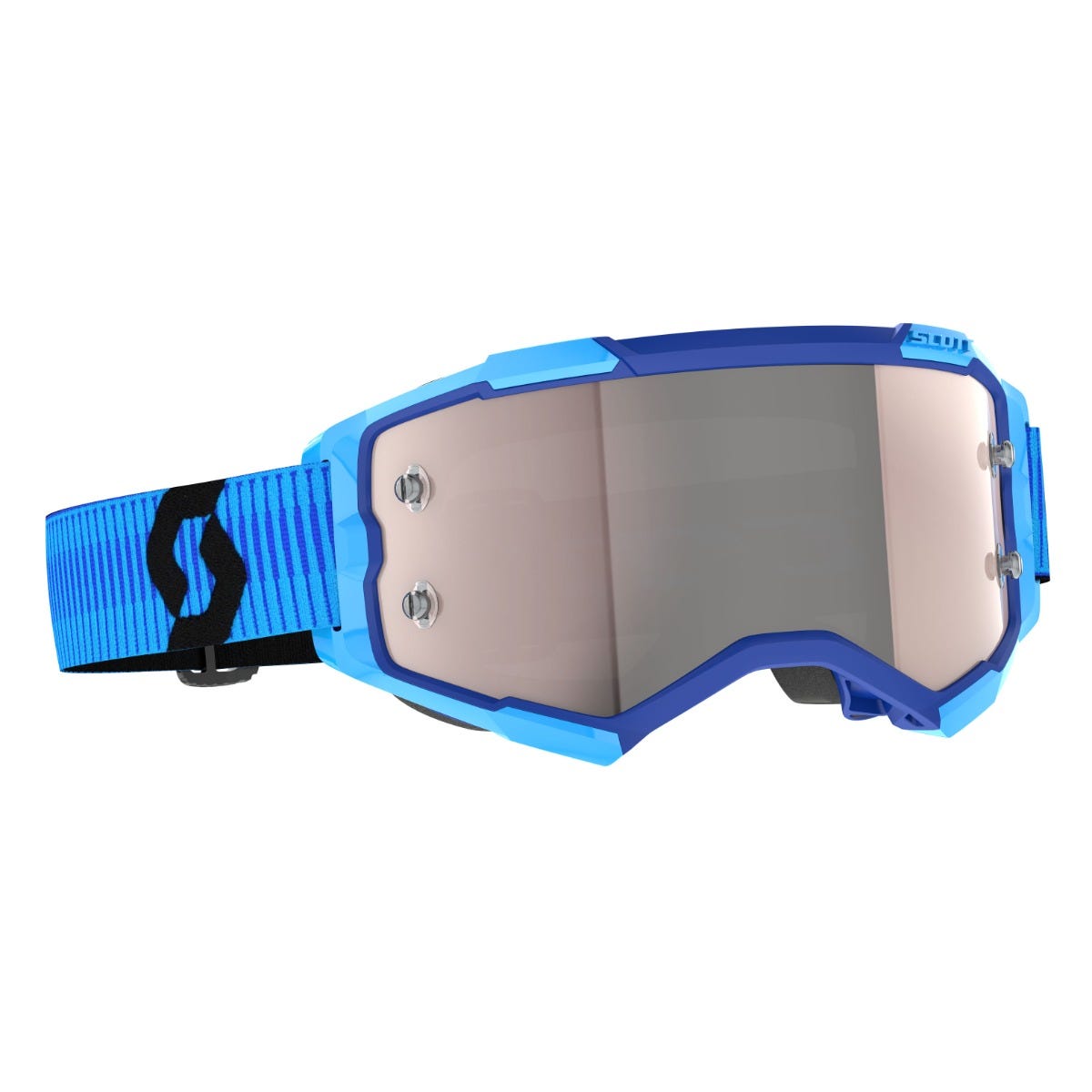 SCOTT Fury Goggle - blue/black | silver chrome lens