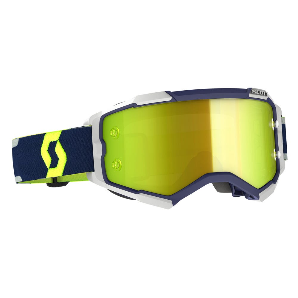 SCOTT Fury Goggle - blue/grey | yellow chrome lens